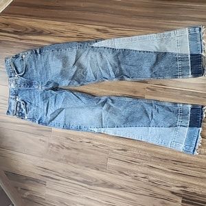 Zara Patchwork Jeans